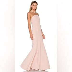 Jill Jill Stuart Rosy Nude Strapless Mermaid‎ Gown 461304 Size 12